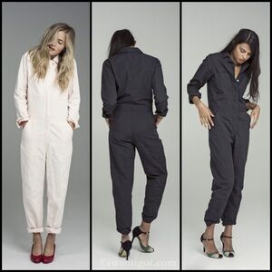 Stylish Black and Cream Jumpsuits for Women